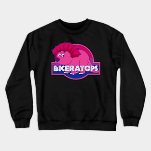 Biceratops Pride Dinosaur Crewneck Sweatshirt